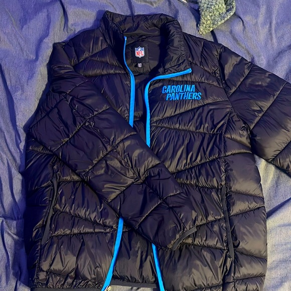 Carolina Panthers Puffer Jacket - Picture 1 of 2